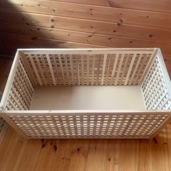 IKEA 木製　収納ボックスの画像