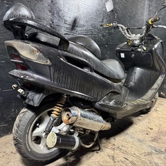 ★支払い総額5.5万円★関東圏内即日配送可能！ヤマハ マジェスティ125Fi 社外マフラー！社外ハンドル、ハンドルポスト！！の画像