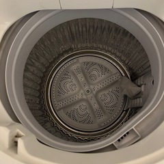 SHARP/シャープ　7㎏　洗濯機　ES-T709-W　2017年製の画像