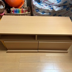 可変式テレビ台（ニトリかケイヨーD2品）の画像