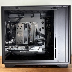 25年6月購入　インバースネット FRONTIER ゲーミングPC 、メモリ64GB 、M.2 SSD 2TB 、GeForce RTX 5060 Ti 、Ryzen 7 5700X 、Windows 11 Home 美品の画像