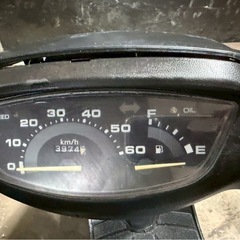 ★支払い総額3.0万円★関東圏内即日配送可能！ホンダ スーパーディオ AF27 リアスポイラー！ZXエンブレム！カスタムベースに！！の画像