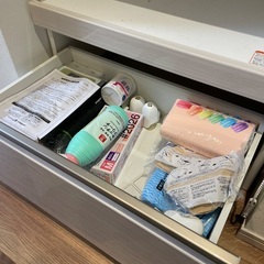 ニトリ食器棚美品です。の画像