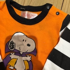 ハロウィン ロンパース 80の画像