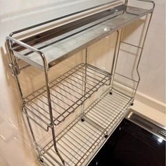 コンロ横ラックの画像