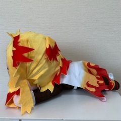 鬼滅の刃　煉獄　メガジャンボ　寝そべりぬいぐるみ　　の画像