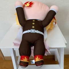 鬼滅の刃　煉獄　メガジャンボ　寝そべりぬいぐるみ　　の画像