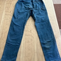 INHERIT ストレートデニムパンツ ブルーの画像