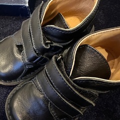 Gusella 黒 フォーマルシューズの画像