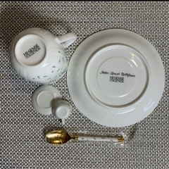 コーヒーカップ　ソーサー　26客 花　HI-SENSE COLLECTIONの画像