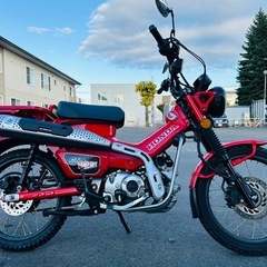 北海道　ホンダ　ハンターカブ125　ABS 走行少ない！外装美品！欲しい方ぜひ！バッテリー付き！の画像