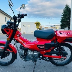 北海道　ホンダ　ハンターカブ125　ABS 走行少ない！外装美品！欲しい方ぜひ！バッテリー付き！の画像