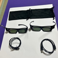 シャープAQUOS　3D 2Dシアターメガネの画像