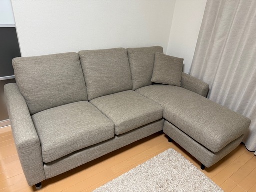 決まりました！ニトリ　カウチソファ