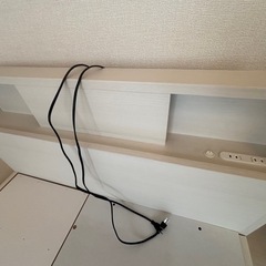 ニトリ　チェストベッドフレームの画像