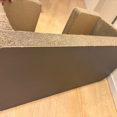 猫　爪研ぎ　使用感ありありの画像