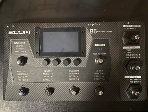 ZOOM B6 ベースマルチエフェクター