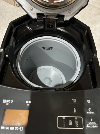 TIGER 蒸気レス電気まほうびん　PIM-G220 ぶらっくブラック