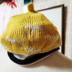 CHEER(チアー) ぽこぽこと可愛らしい動物柄のニット帽、いかがでしょうか？の画像
