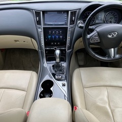 スカイライン 26年 HV 車検9年10月 ナビ 車高調 BT アラモニ 地デジの画像