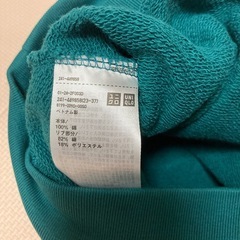 ユニクロトレーナーの画像