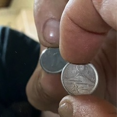 富士1銭90度傾打エラーの画像