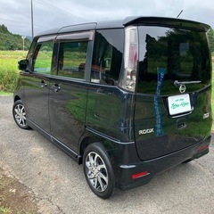 ルークス 車検9年10月 10万㌔ ターボ 4WD 両側電動 ナビ Bカメラ BTの画像
