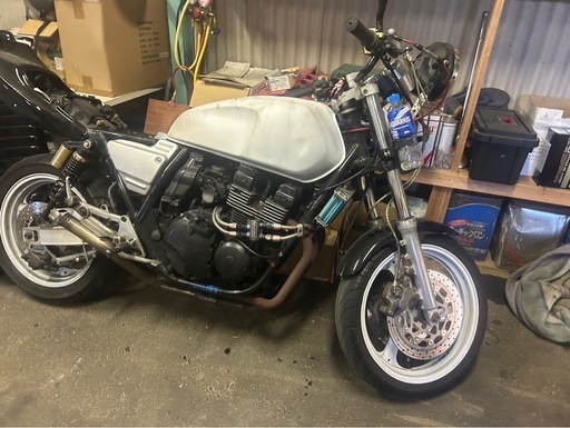 XJR400月光管2-1サイレンサーつき付き