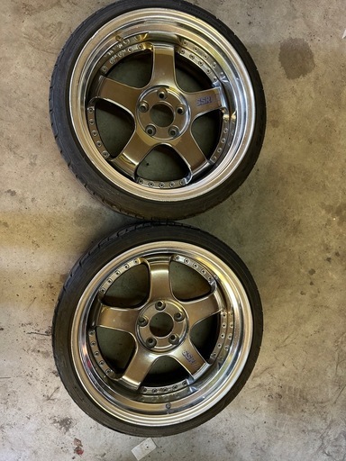 希少SSR　スピードスター　プロフェッサーSP1 　２本　１８インチ　5穴