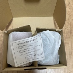未使用　　中塗　　ペアカップの画像