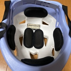 ヘルメット　子供用　水色の画像