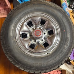 TOYOTA純正メッキホイールの画像