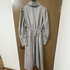 GRLのグレンチェック柄ワンピースです☺️の画像