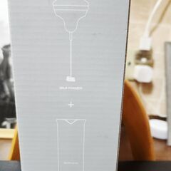 ＆新品未使用、箱付。Tully'sのミルクフォーマー。びっくりするほど泡立ちよくきめ細かで美味しいです！いかがでしょうか？の画像