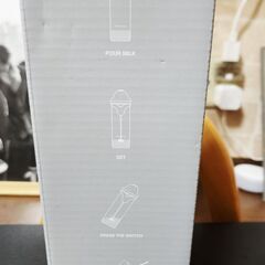 ＆新品未使用、箱付。Tully'sのミルクフォーマー。びっくりするほど泡立ちよくきめ細かで美味しいです！いかがでしょうか？の画像