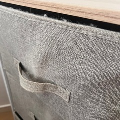 ３段チェスト　布製の画像