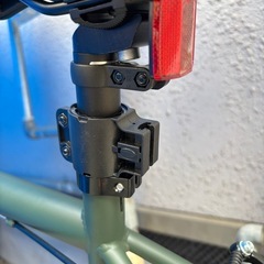 自転車用の鍵とりふれくリフレクターの画像