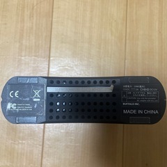 BUFFALO 外付けハードディスク 黒の画像