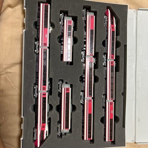 《急募‼️特価割引中‼️》TOMIX小田急ロマンスカー10000型HiSEセット[室内灯付き・塗装済み・モーター交換済み・動作確認済み]