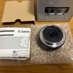 コスパ最強！神レンズ！明るくて、背景ボケがたまらない！Canon EF 40mm f/2.8 STM レンズ　パンケーキレンズの画像