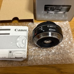 コスパ最強！神レンズ！明るくて、背景ボケがたまらない！Canon EF 40mm f/2.8 STM レンズ　パンケーキレンズの画像