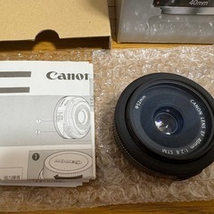 コスパ最強！神レンズ！明るくて、背景ボケがたまらない！Canon EF 40mm f/2.8 STM レンズ　パンケーキレンズの画像