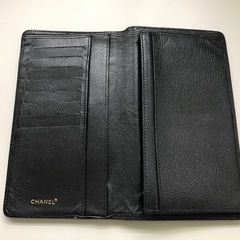 CHANEL シャネル 長財布 黒色 ユニセックスの画像