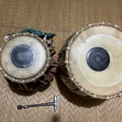 タブラ　インド太鼓　打楽器の画像