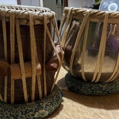 タブラ　インド太鼓　打楽器の画像