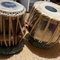 タブラ　インド太鼓　打楽器の画像