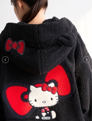 スナイデル【HELLO KITTY】プレミアムパーカー