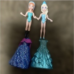 ディズニープリンセス アナと雪の女王 キラキラダンスパーティドールセット の画像