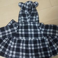 90サイズ 冬用上着（フードあり）の画像