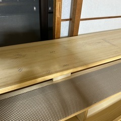 DIY デスク棚の画像